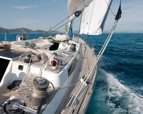 barca a vela egadi